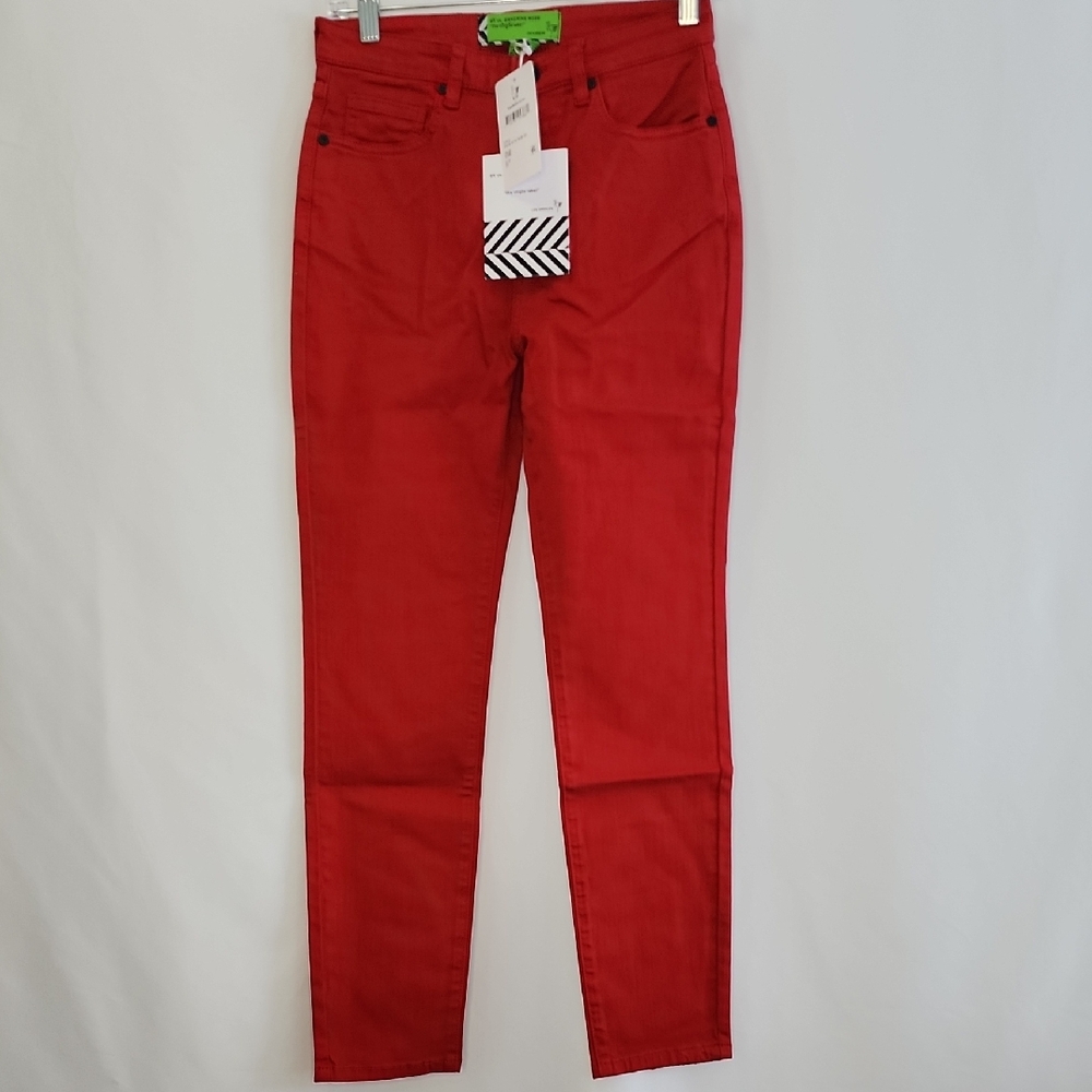 Sandrine Rose X Free People Red Blood Skinny Jeans Size 27